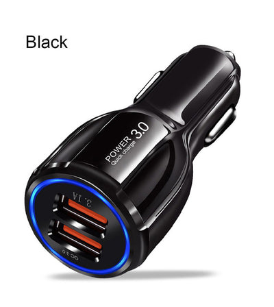 Suhach Car Charger Quick Charge 3.0 For iPhone Samsung Xiaomi Fast Car Charging Adapter QC 3.0 QC3.0 Mobile Phone Charger