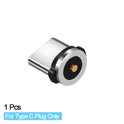 Magnetic Cable LED Flow Glow Micro USB Type C Lighting Charger For iPhone Samsung Fast Charging USB-C Type-C Mobile phone Cables