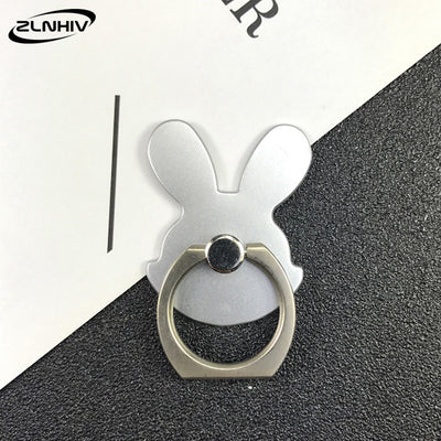 ZLNHIV ring round support desk mobile phone holder stand accessories mount for iphone grip support cell cellphone finger holder
