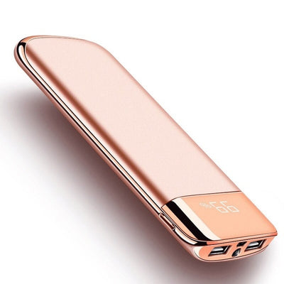 30000mah Power Bank External Battery PoverBank USB LED Powerbank Portable Mobile phone Charger for Xiaomi MI iphone Samsung