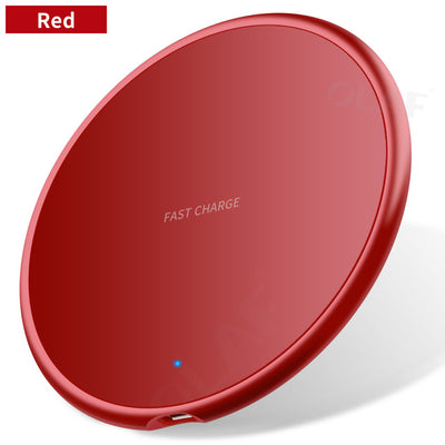 10W Fast Wireless Charger For iphone 11 8 Plus Qi Wireless Charging Pad For Samsung S10 Huawei P30 Pro Phone Charger Adapter