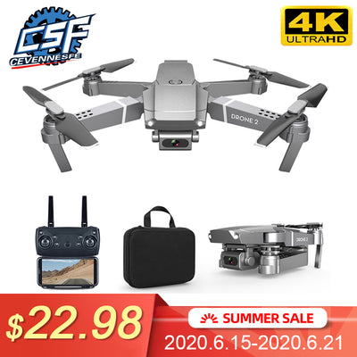 2020 NEW E68 Drone HD wide angle 4K WIFI 1080P FPV Drones video live Recording Quadcopter Height To maintain Drone Camera Toys